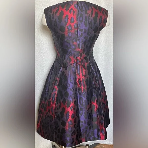 NWT Ann Klein Jacquard dress - Picture 4 of 9